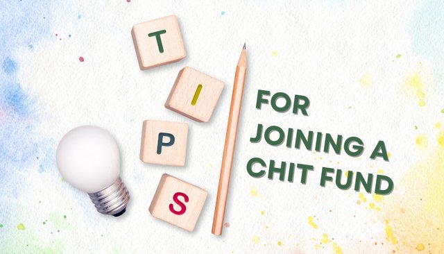 Tips for Joining a Chit Fund
